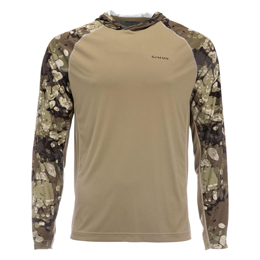 Simms Bugstopper Solarflex Hoody Men's in Riparian Camo